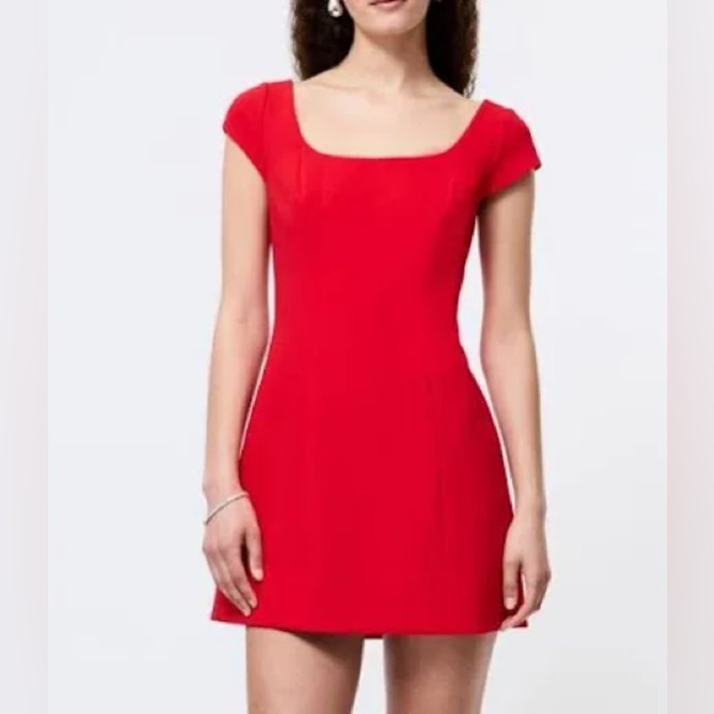 French Connection Women's Cap-Sleeve Mini Dress sz 10 NWT